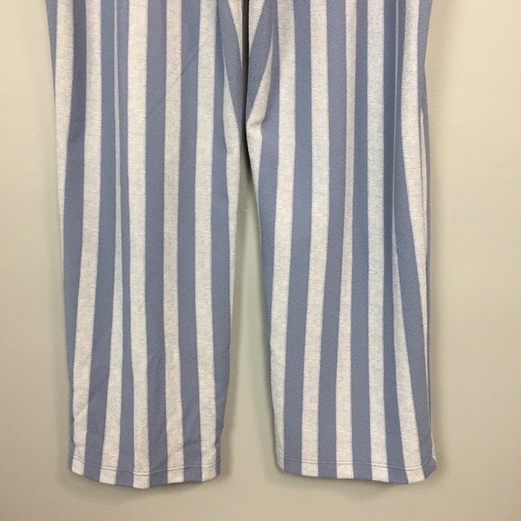 PLANET Gold Plus Striped Paper Bag Waist Pants - Picture 11 of 13